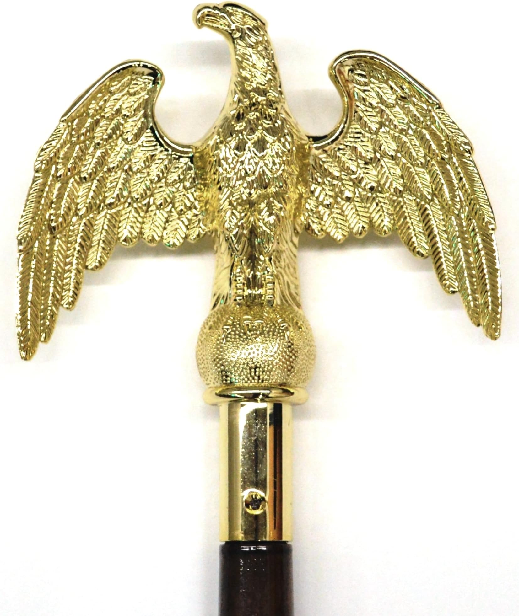 7 Inch Gold Eagle Topper Ornament (ABS) for Indoor Flag Pole