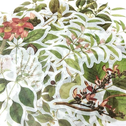 Miniatura 3 de allydrew Calcomanías decorativas para álbumes de recortes, Washi, manualidades para papelería, diario, fabricación de tarjetas (60 piezas),