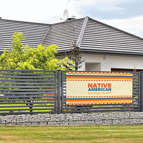 Miniatura 55 de Telones de fondo del mes de la herencia de los nativos americanos para fiestas de vacaciones, fondo de fotografía para interiores y exteriores, Negro