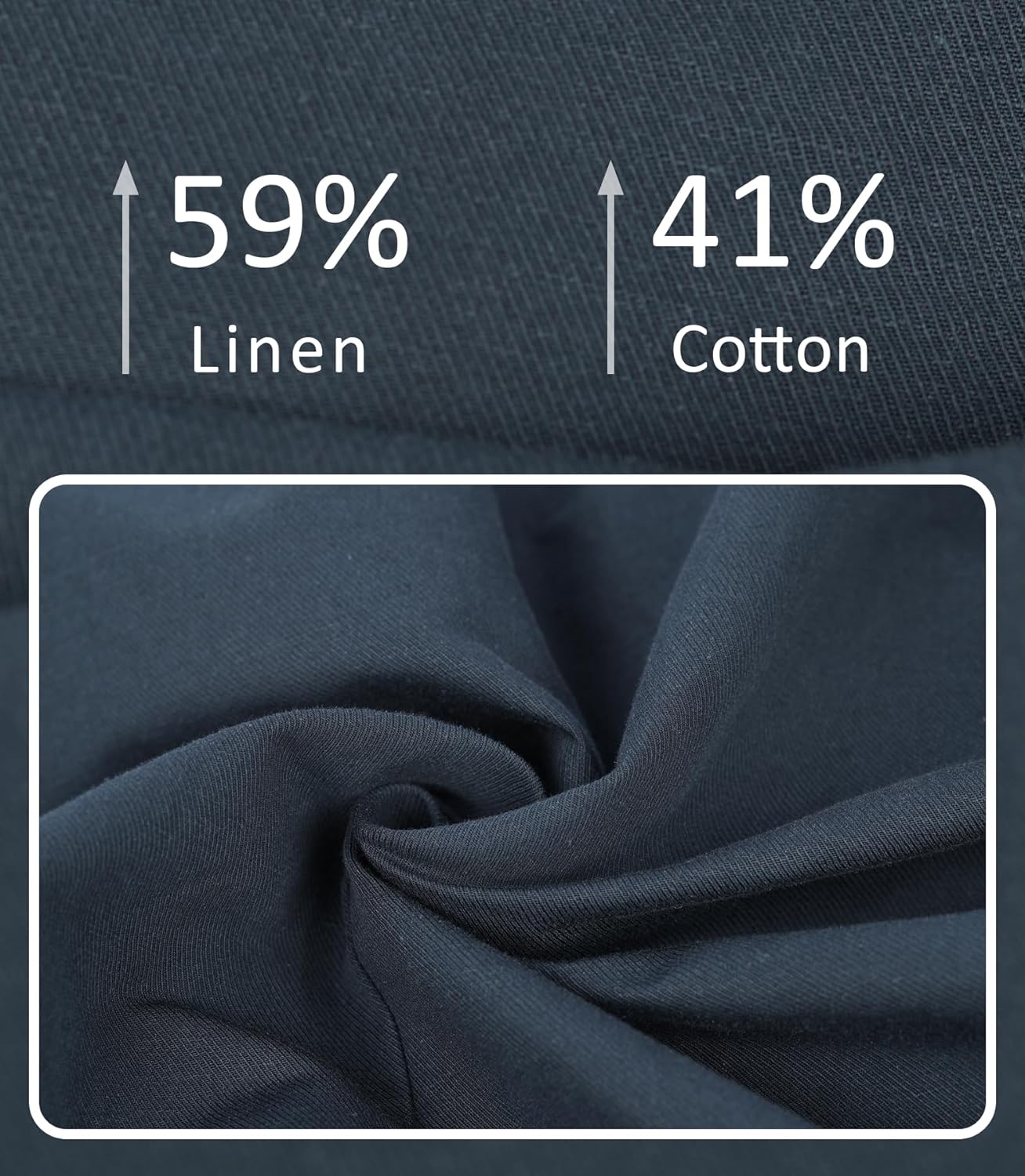 Blazer for Men Lightweight Linen Cotton Regular Fit Sport Coat One Button Casual Business Wedding Jacket - Image 7