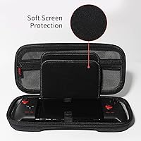 Vista 6 de Hori Split Pad Pro - ZBRO - Funda rígida para Nintendo Switch Split Pad Pro Controller - Compatible con 20 ranuras de juego, protección de botón
