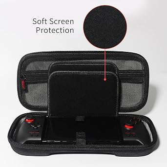 Hori Split Pad Pro Case - ZBRO Hard Shell Case for Nintendo Switch Split Pad Pro Controller - Support 20 Game Slots / Button Protection/ Large Capacity