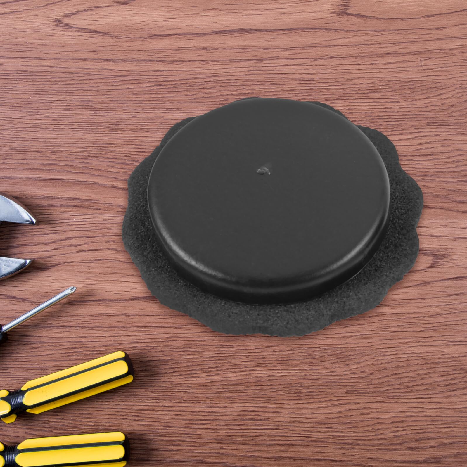 SUPVOX Repuestos Ideales para Paraguas para Paraguas Plegables 4 Piezas de Tapas de Punta Accesorios Negros de Plástico Diseño Roscado para Uso Prolongado