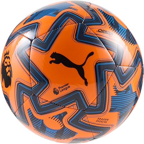 Miniatura 1 de PUMA Orbita Play Premier League Ball - Producto oficial de la PL, cosido a máquina, 12 paneles y tamaños, requiere inflado