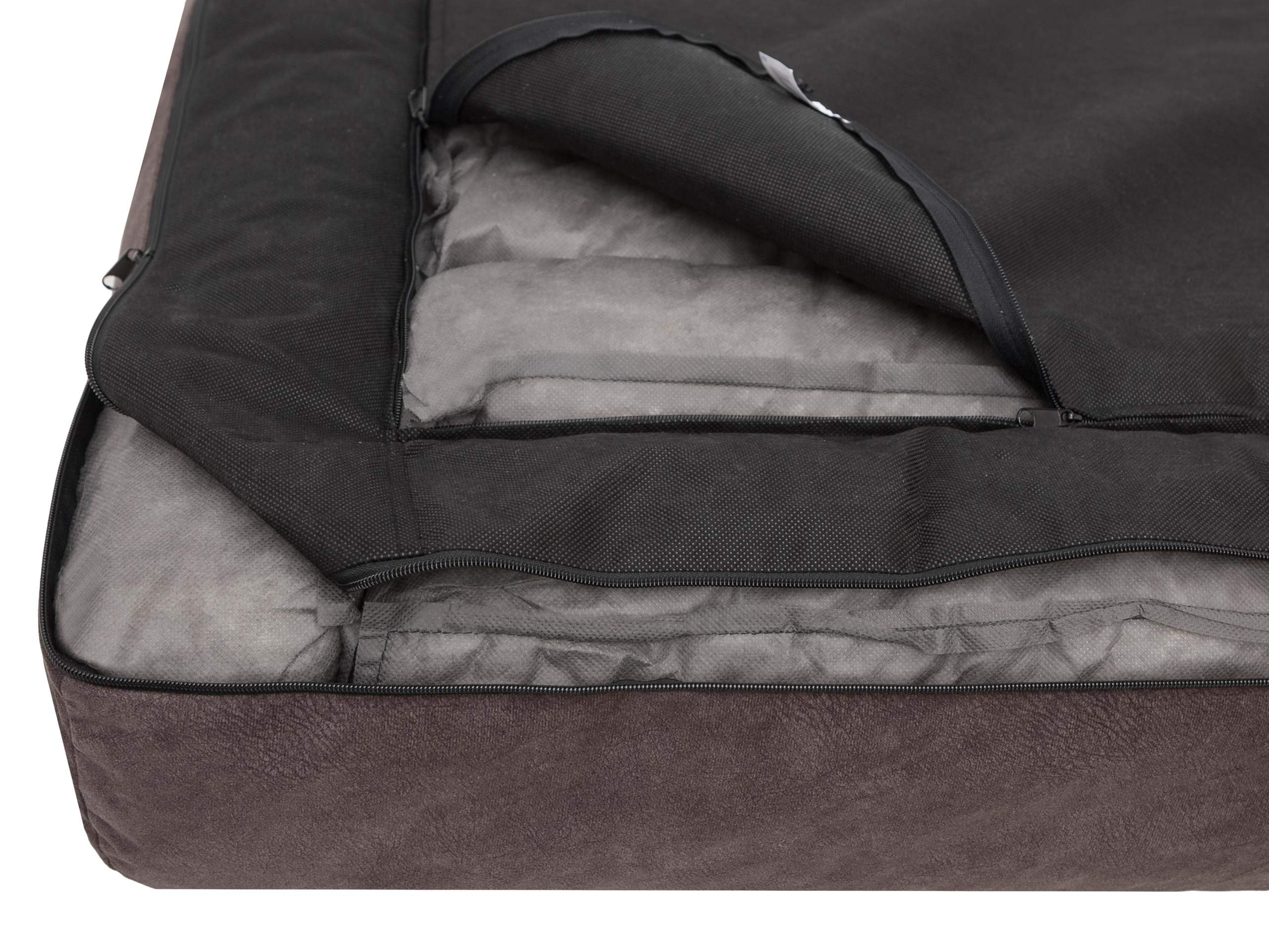 PillowPrim Legowisko dla psa, sofa dla psa, miejsce do odpoczynku, materac dla psa, miejsce dla psa, kosz dla psa, doggybed, akcesoria dla psów, sofa, łóżko 100 x 66 cm