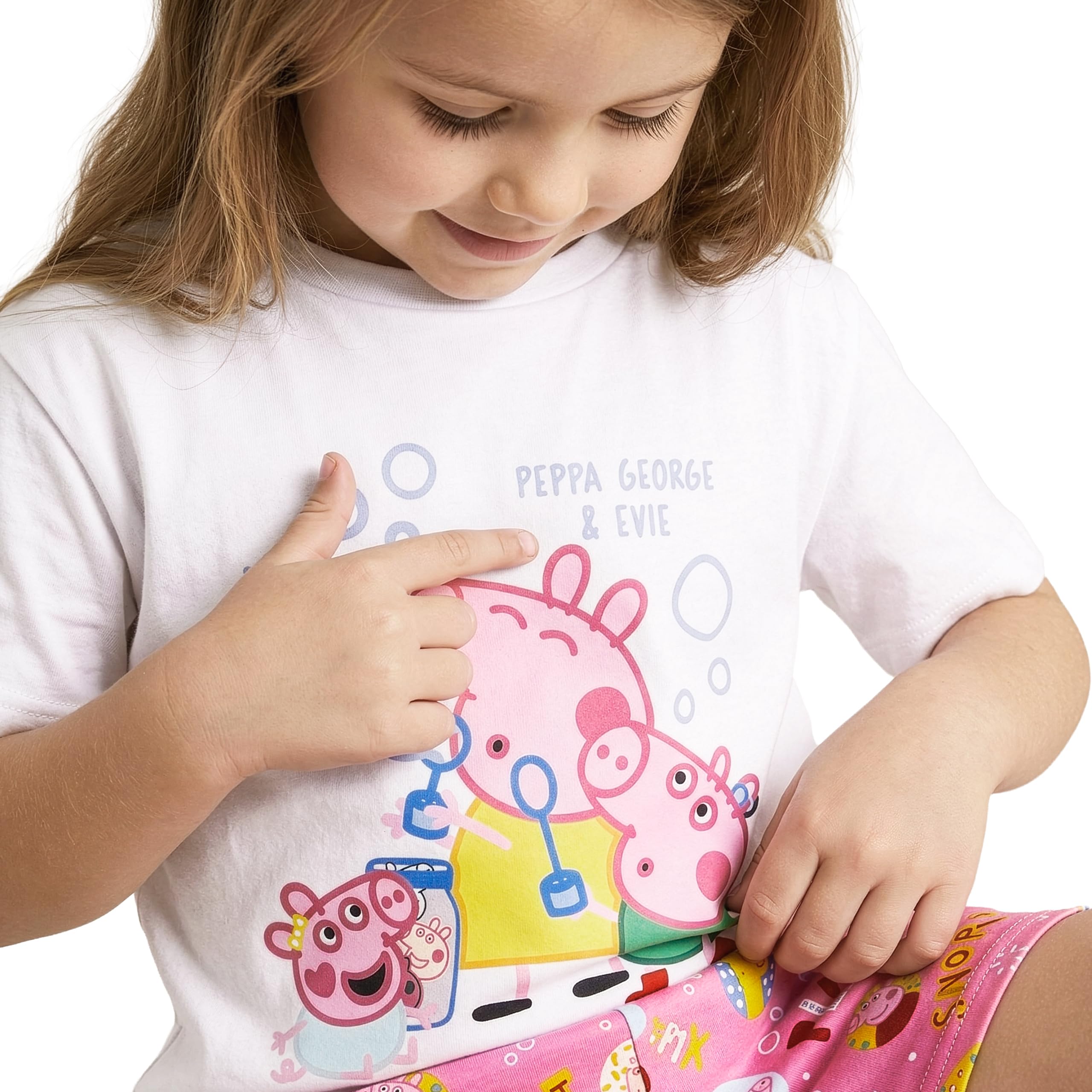Peppa Pig Pigiama Bambina, Pigiama Bambina Peppa, George Ed Evie, Pigiamas per Bambini