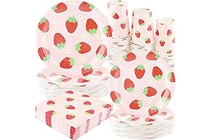 Strawberry Party Plates - The Sweetest Addition to Your Party Supplies
