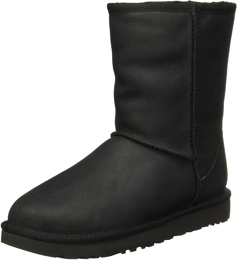 UGG Classic Short Leather dames Klassieke laarzen : Amazon.nl: Kleding,  schoenen \u0026 sieraden
