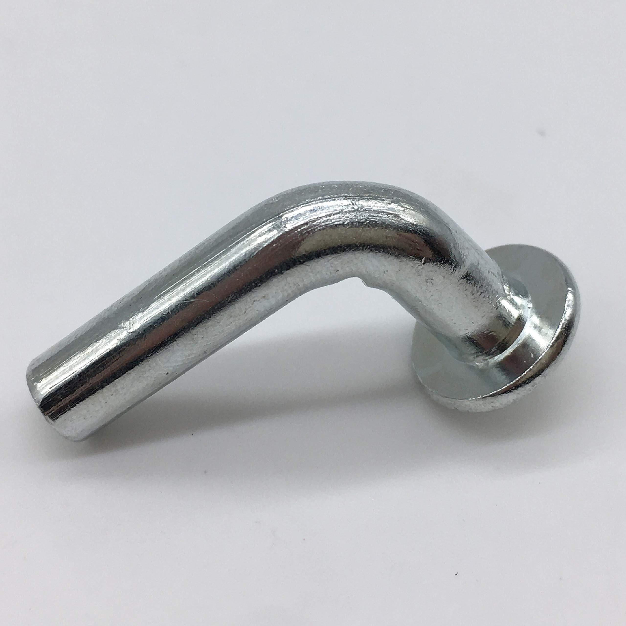 Fall von 1 Packung, 50 Stk/Packung, Universal Palettenregal-Tropfen-Pin, Breite Locker Sicherheit Clip, 37/64"| 0.57"/14.5 mm Flachkopf|Silber|M740