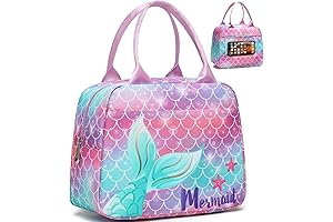 Bagseri Lunch Bag for Girls - Insulated, Leakproof, Reusable Lunch Bag for School