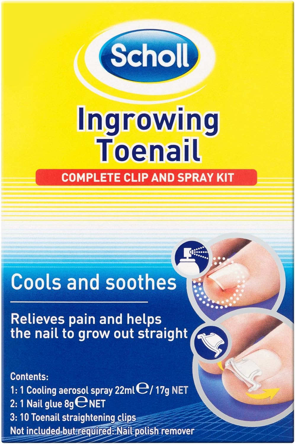 Scholl Ingrown Toenail Treatment Kit Amazon.co.uk Beauty