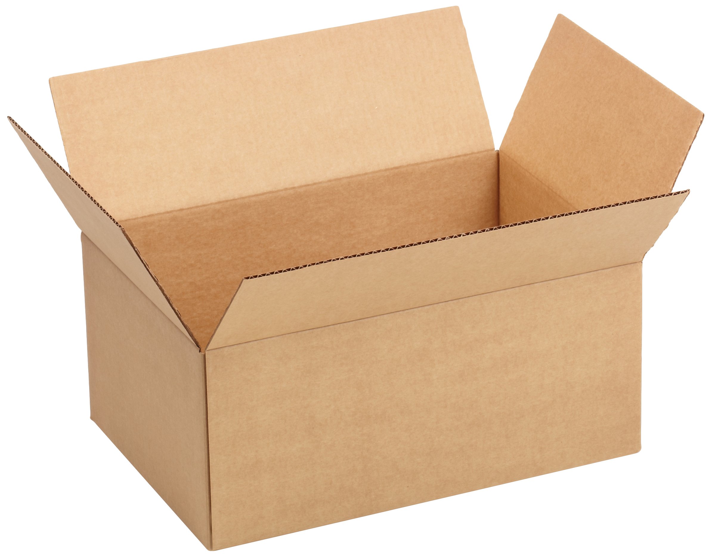 Aviditi 18128R Corrugated Cardboard Box 18 1/2" L x 12 1/2" W x 8" H, Kraft, For Shipping, Packing and Moving (Pack of 25)