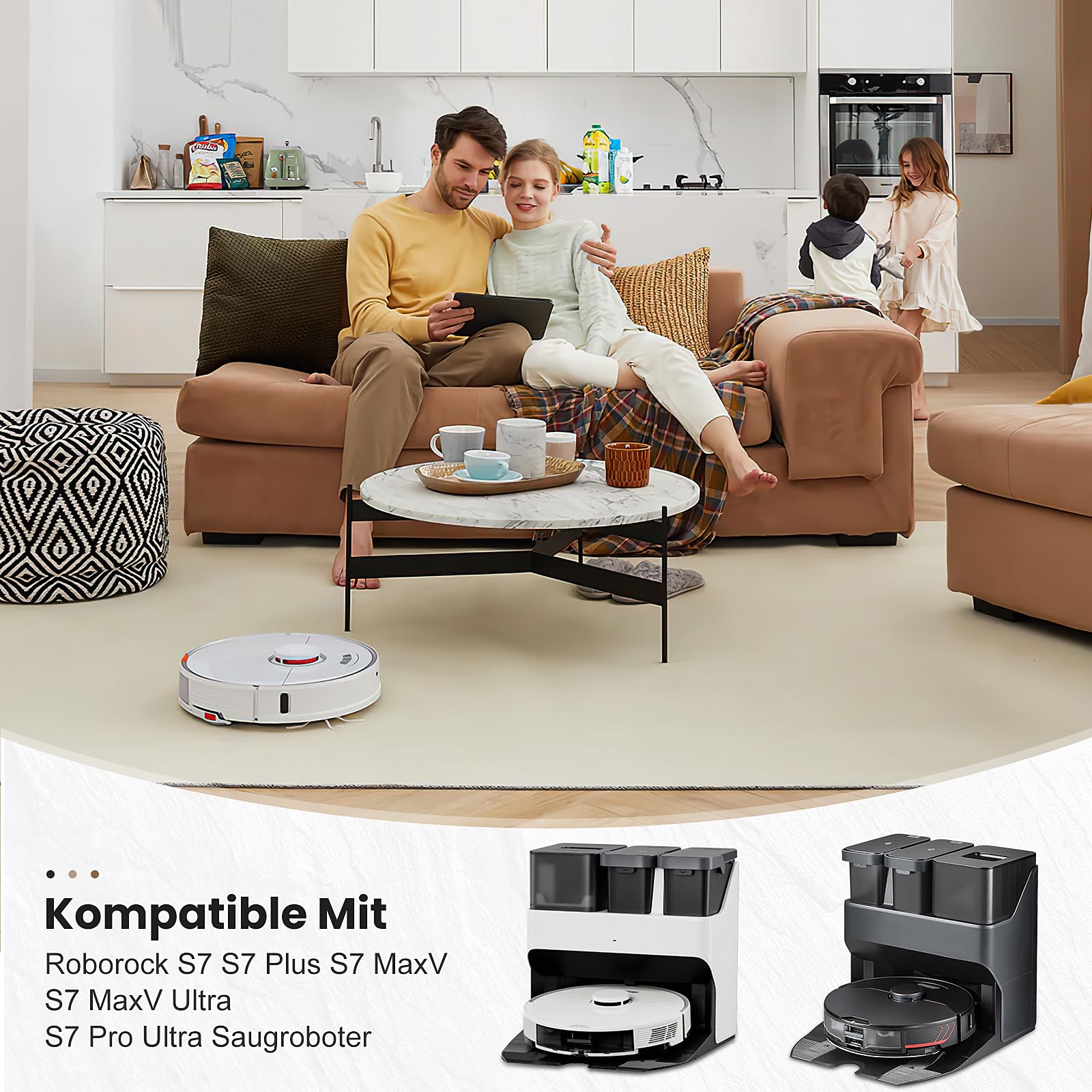 Kit di ricambio per aspirapolvere robot Roborock S7 T8Plus T7s S7 Maxv