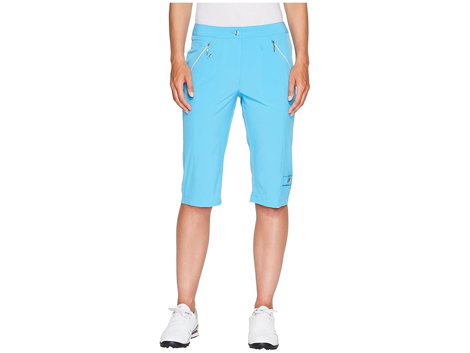 

Jamie Sadock Airwear Light Weight 24 in. Knee Capri (Aquarius) Women's Capri, Blue