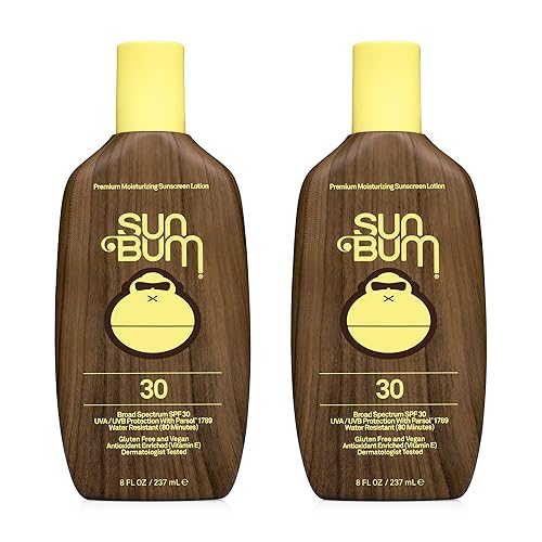 Sun Bum Loción Hidratante Original SPF 30  Vegano y arrecifes  Sin octinoxato y oxibenzona, amplio espectro UVAUVB Protector solar con vitamina E  8
