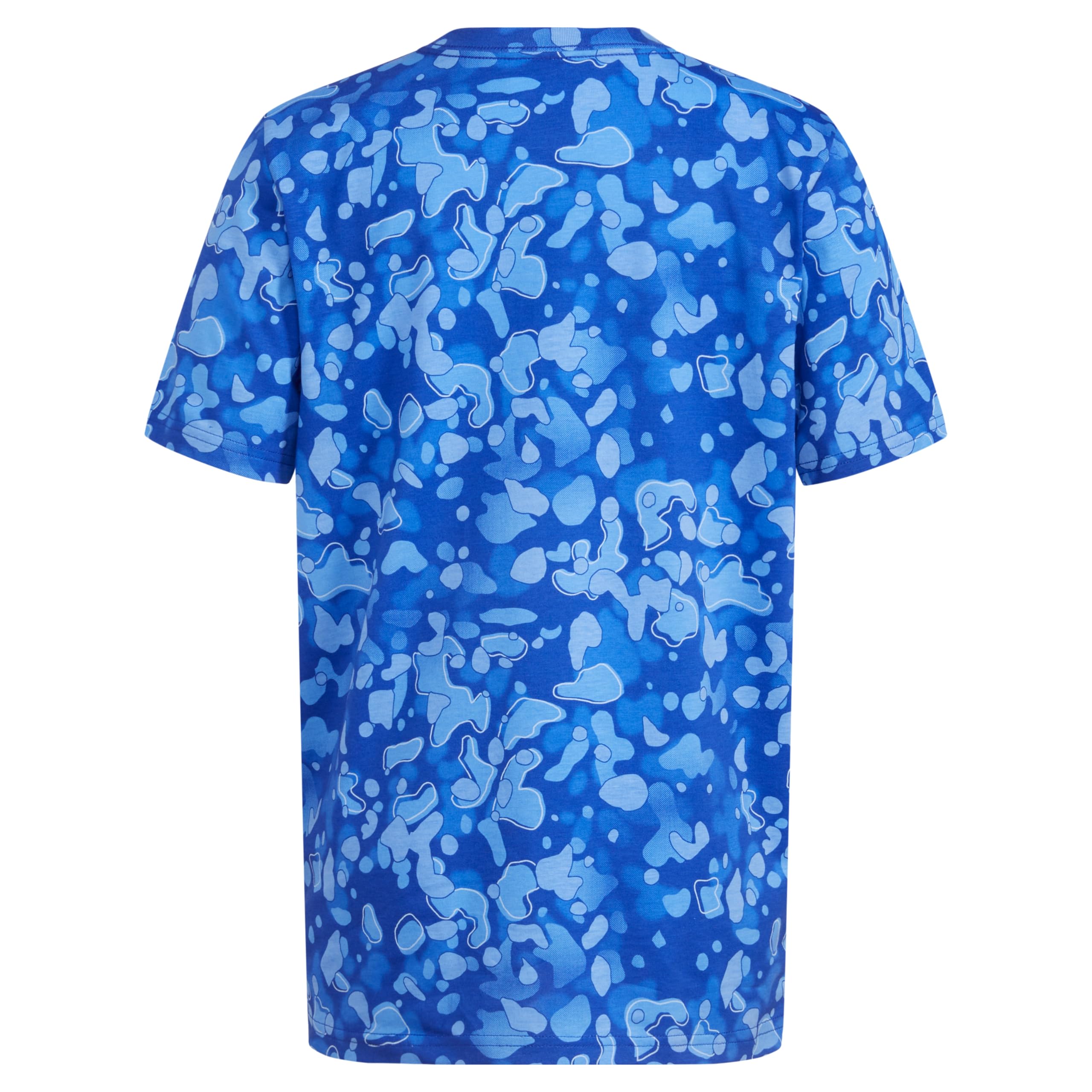 adidas T-shirt da ragazzo a maniche corte in cotone con logo mimetico Bos a maniche corte in cotone con logo mimetico (confezione da 1)
