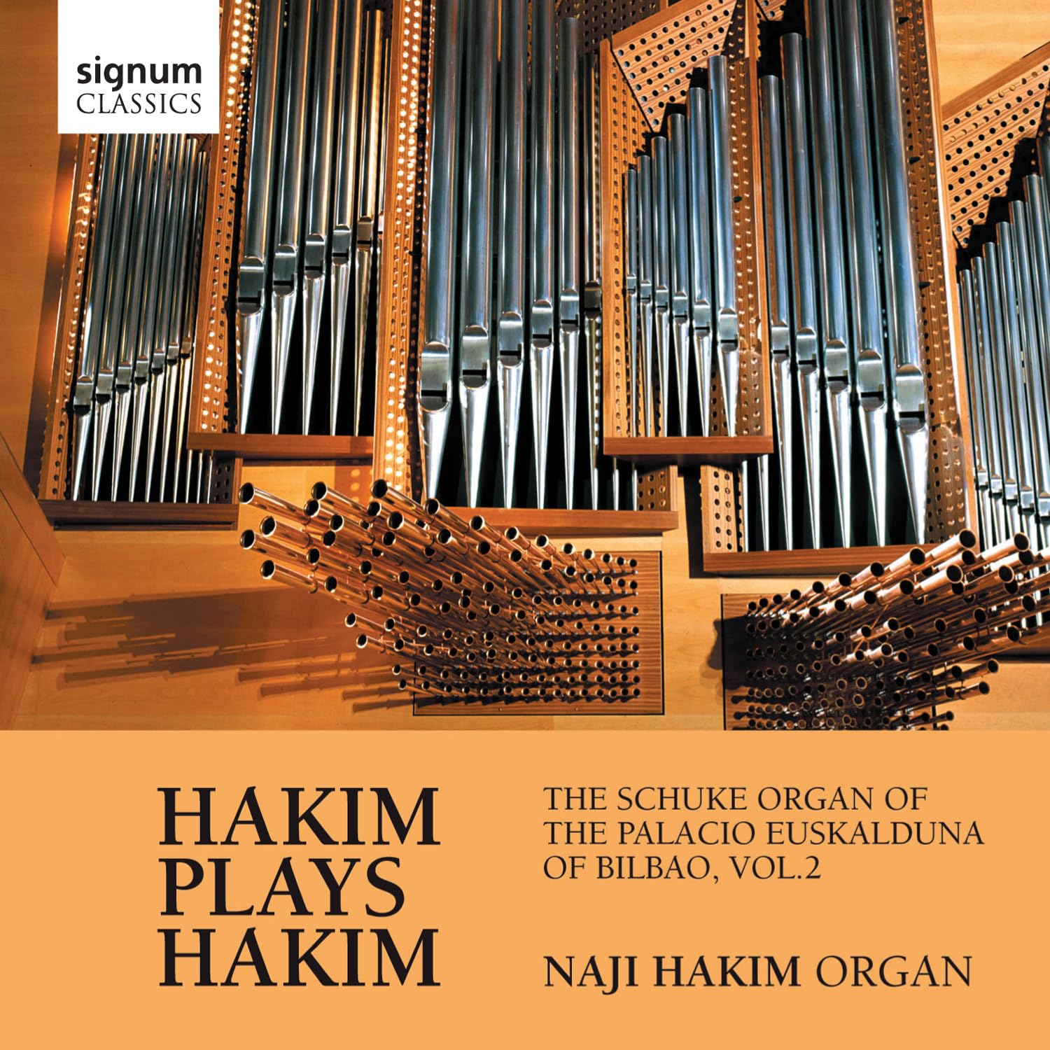 Naji Hakim : Hakim Plays Hakim - Volume 2 (CD) Album - New and Sealed