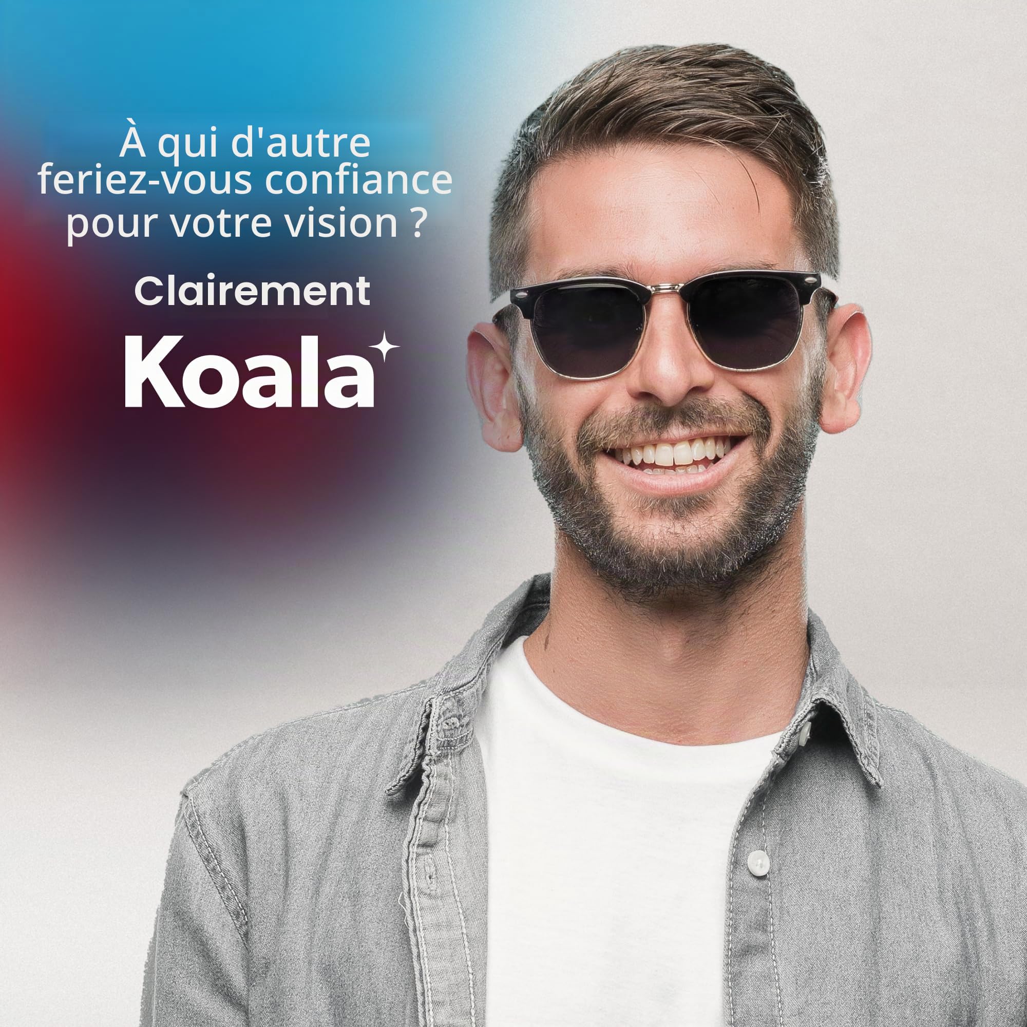 Koala Lot de 3 flacons de nettoyant pour lunettes fabriqué en Amérique 57 ml + 1 chiffon koala sans traces et sans alcool Nettoyant pour lunettes soigneusement conçu sans danger pour toutes les