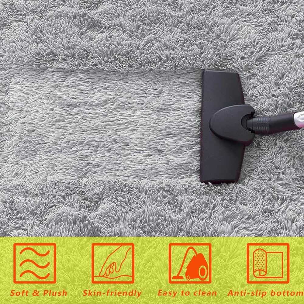 Amazon | ラグマット 90 x 190 cm 洗える滑り止め付 シャギー