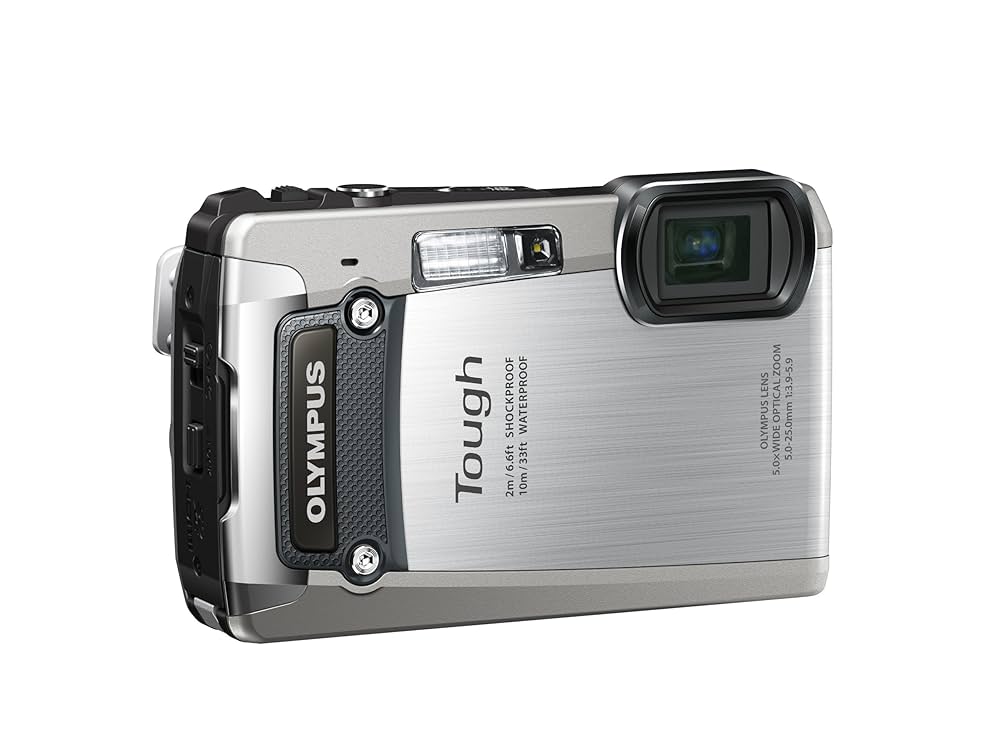 Amazon | OLYMPUS デジタルカメラ TG-820 シルバー 10m防水 2m耐