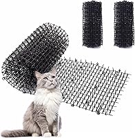 Vista 1 de Toopify - Estera disuasoria de jardín para gatos, con espinas, de 13 pies (2 unidades de 6.5 pies).