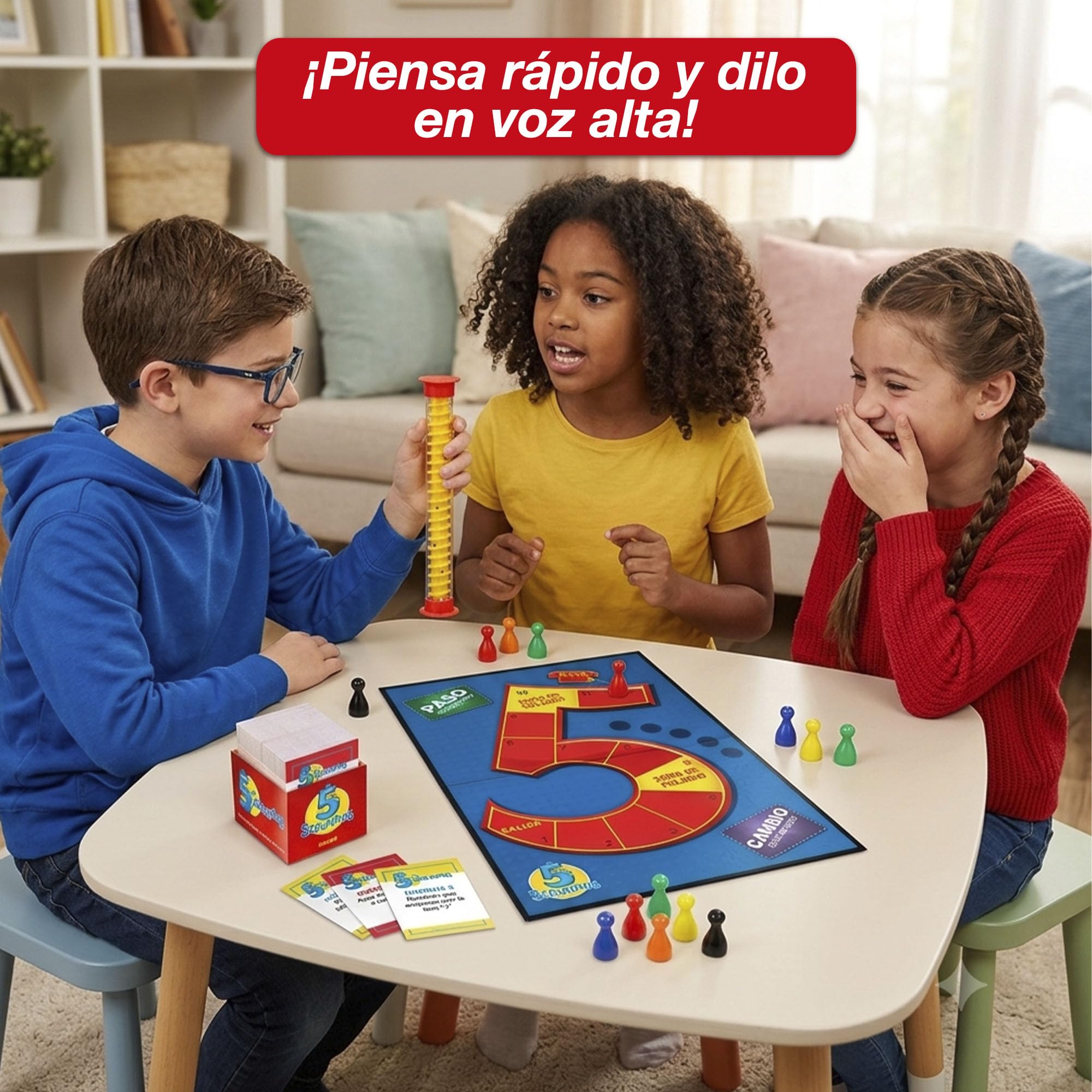 Bizak 5 Secondes Jeu Rapide Questions et réponses + 8 Ans | 64554021