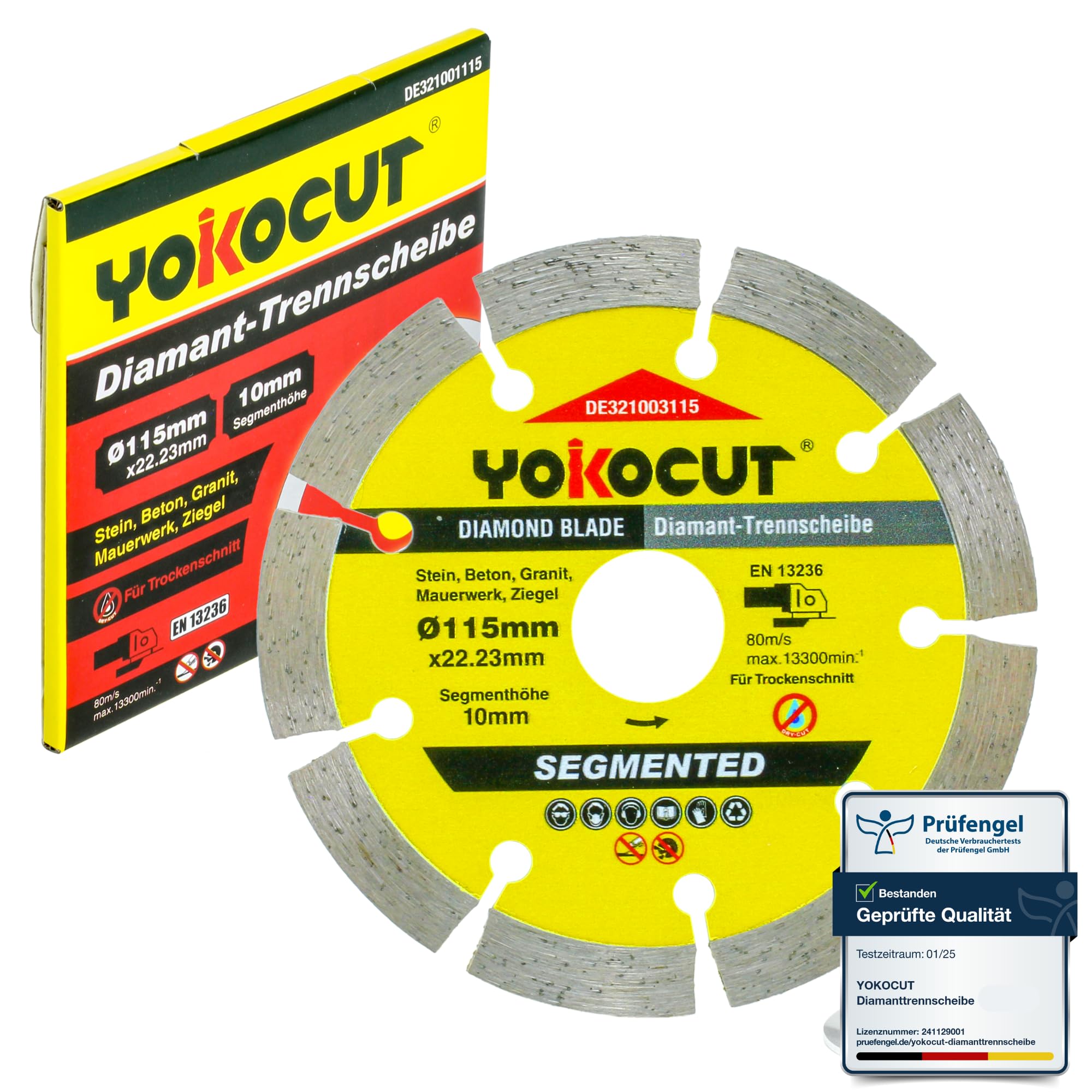 YOKOCUT Holzbohrer Set lang Profi - [7-teilig in Aufbewahrun
