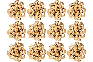 Golden Gift Bows for Festive Occasions