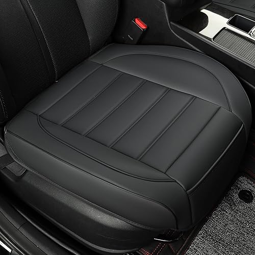 Vankerful 1 paquete de fundas de cuero para asientos delanteros de automĂłvil, fundas de asiento inferior para automĂłviles, fundas de cojĂn para Vankerful 1 paquete de fundas de cuero para asientos delanteros de automĂłvil, fundas de asiento inferior para automĂłviles, fundas de cojĂn para