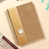 Vista 47 de Yoment Small Spiral Notebook,300 Pages Hardcover Spiral Notebooks,5.5”x 7.5”College Ruled Notebook,A5 Spiral Bound Journal,Hard Cover Notebooks for