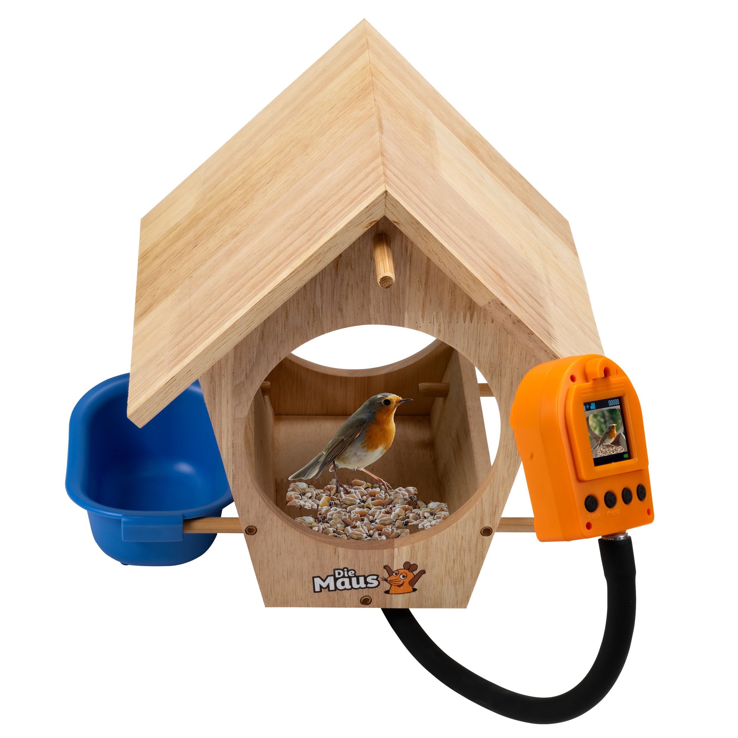DieMaus Vogelhaus mit Kamera