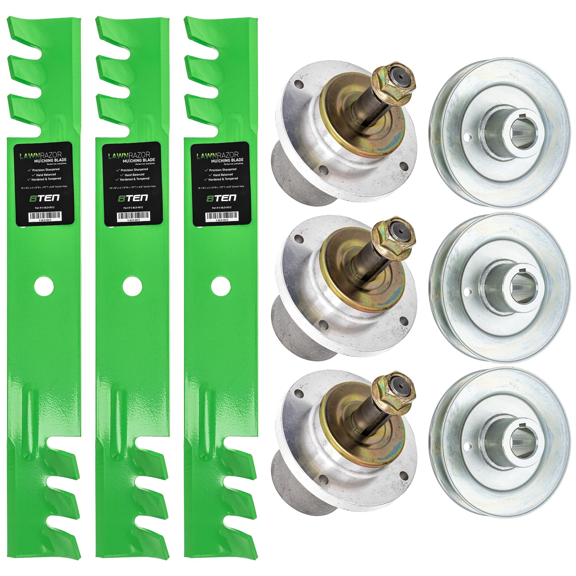 Amazon.com : 8TEN Blade Spindle Kit for Scag Liberty Z SZL52-23FR