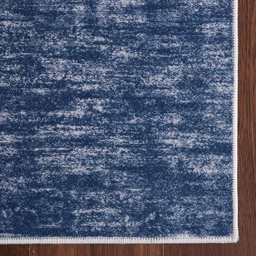 Miniatura 6 de Alfombra lavable de 2 x 3 pulgadas, alfombra pequeña para puerta de entrada, tapete sólido envejecido, tapete para dormitorio, cocina, baño,