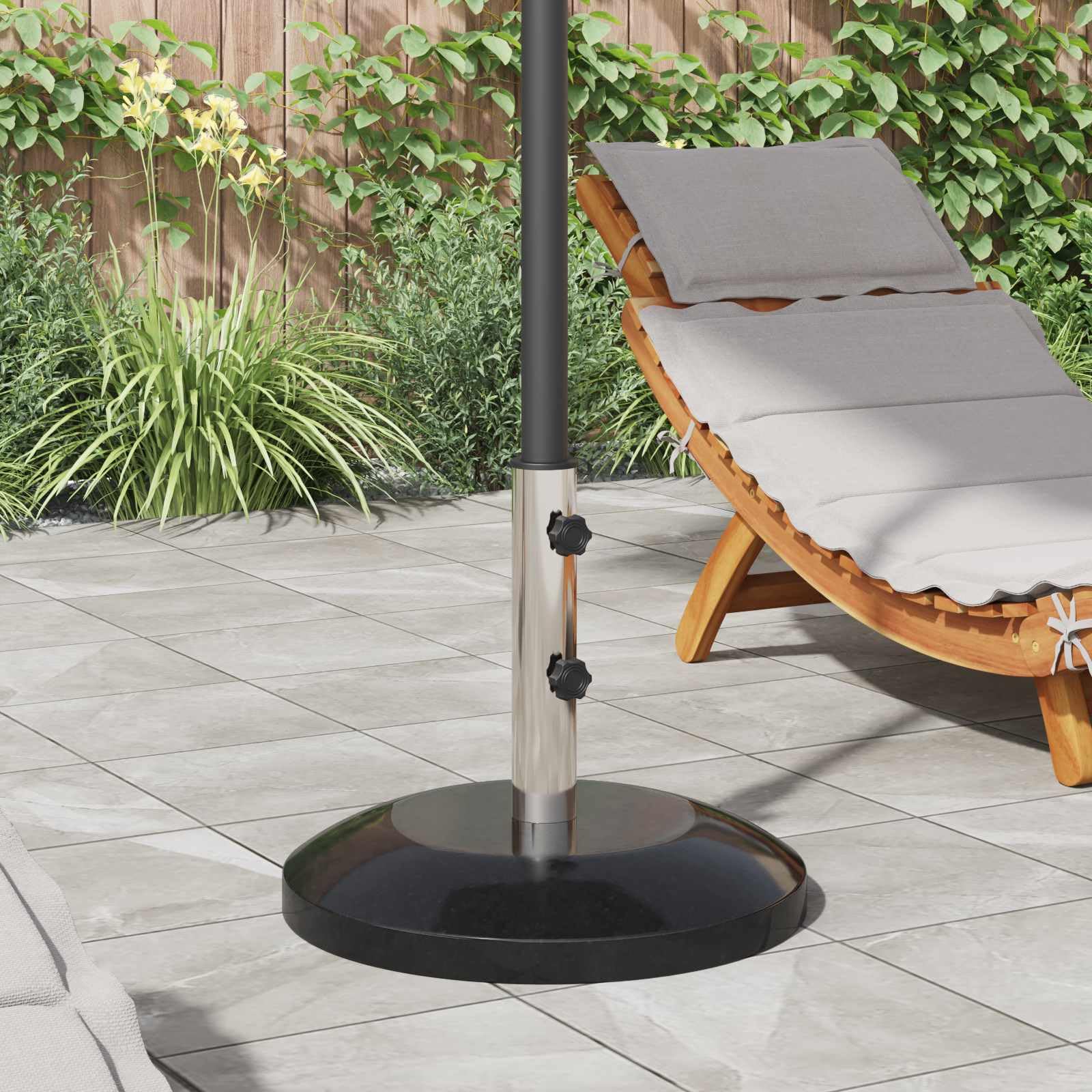 Parasolbasis Granit 26.75 kg für 40-50 mm Pole
