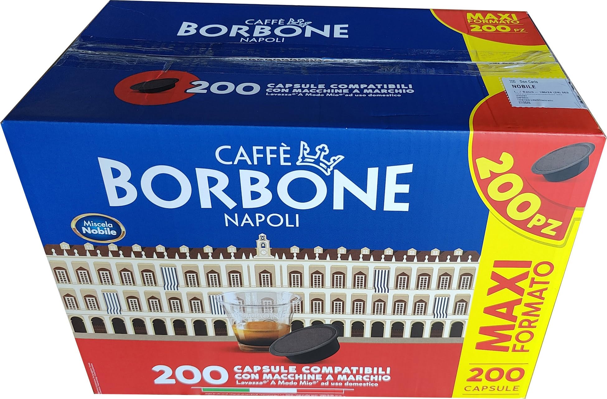 CAPSULE CAFFE COMP.A MODO MIO MISCELA NOBILE 200PZ