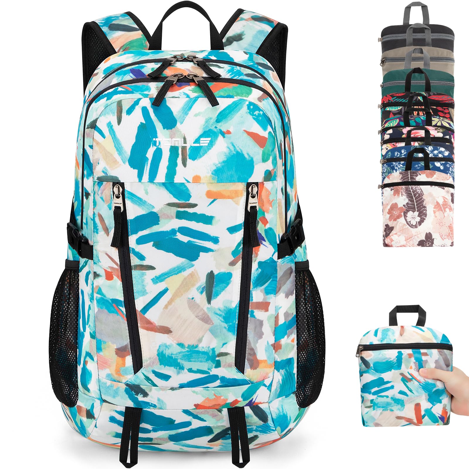 TOMULEDay Hiking Backpack - Small Waterproof Travel Backpack for Women, 40L