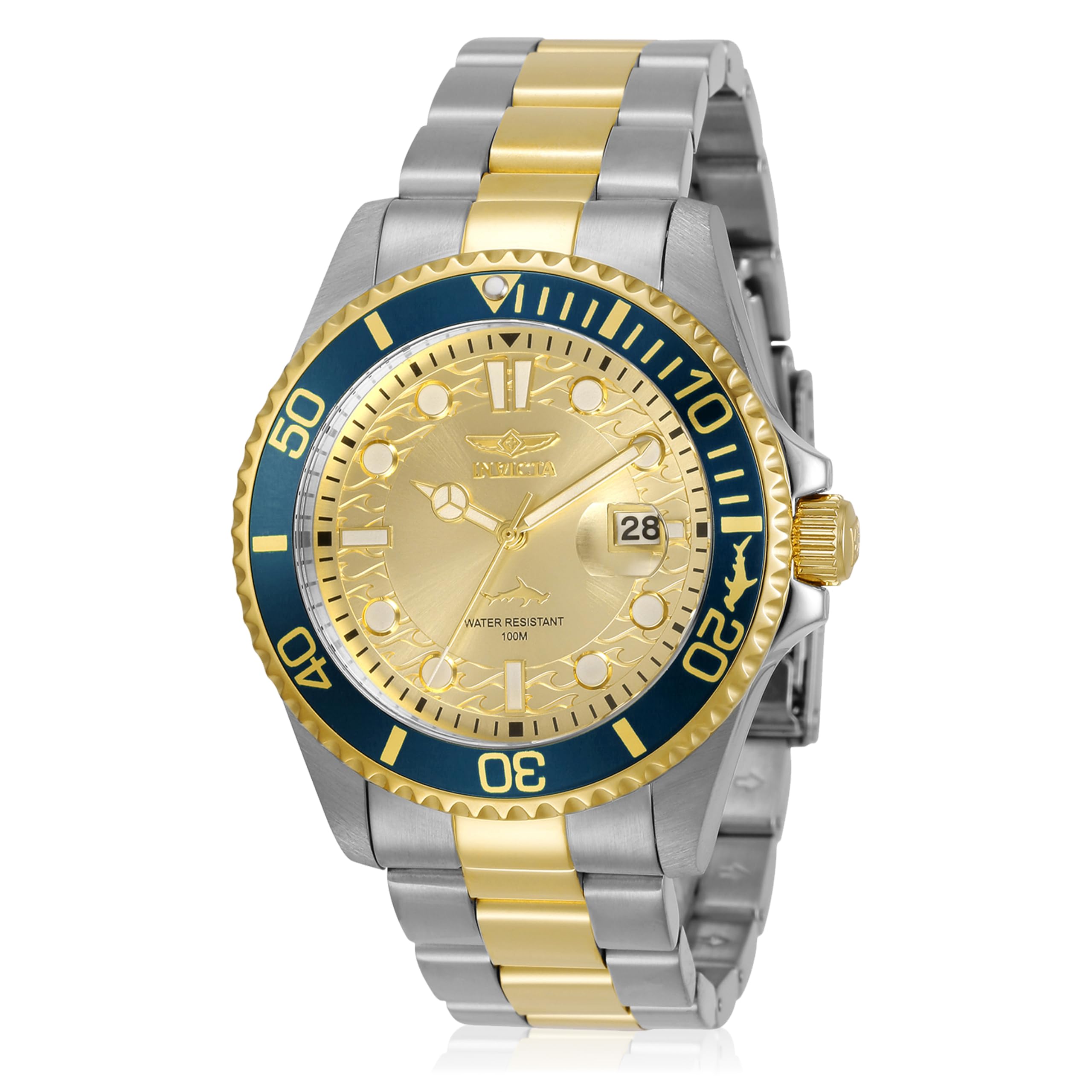 Invicta Pro Diver Edelstahl Herren Quarzuhrwerk - 43mm