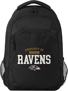 FOCO Baltimore Ravens NFL Property Of Action Backpack