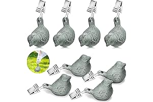 Clip on Weights for Outdoor Curtains Heavy - 8 Pieces Cast Iron...