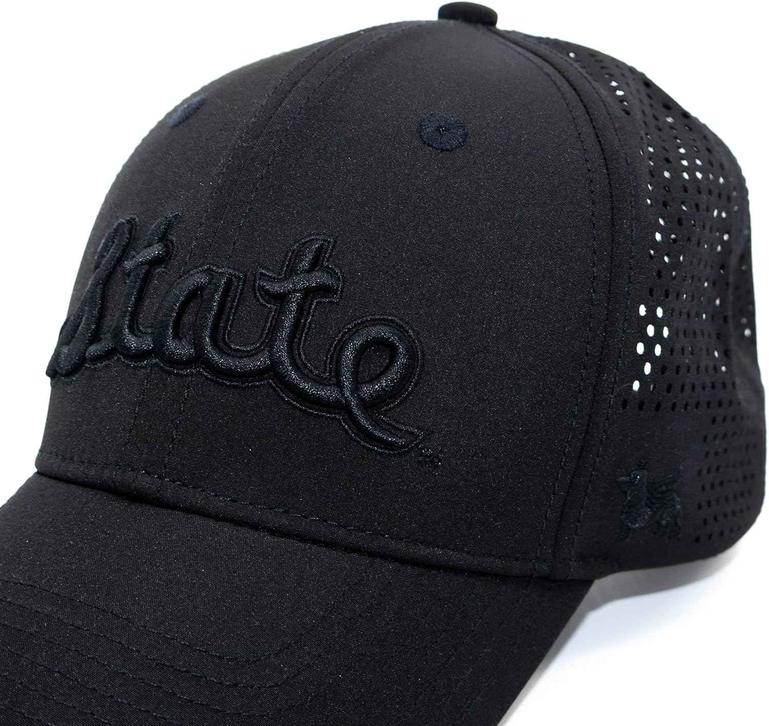 Nudge Printing Collegiate Performance Hat with Adustable Snap Closure