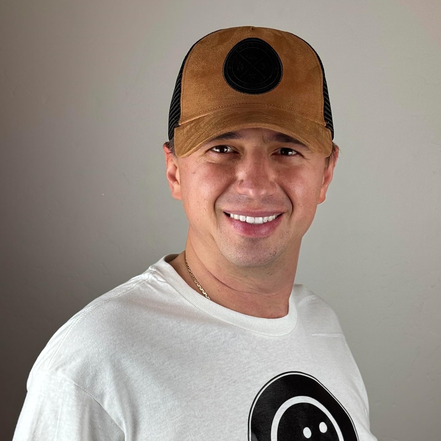 Premium Trucker Hat – Mesh Baseball Cap | Adjustable Eco-Friendly Suede Snapback Mesh Cap | Vintage Hat for Men & Women - Image 8