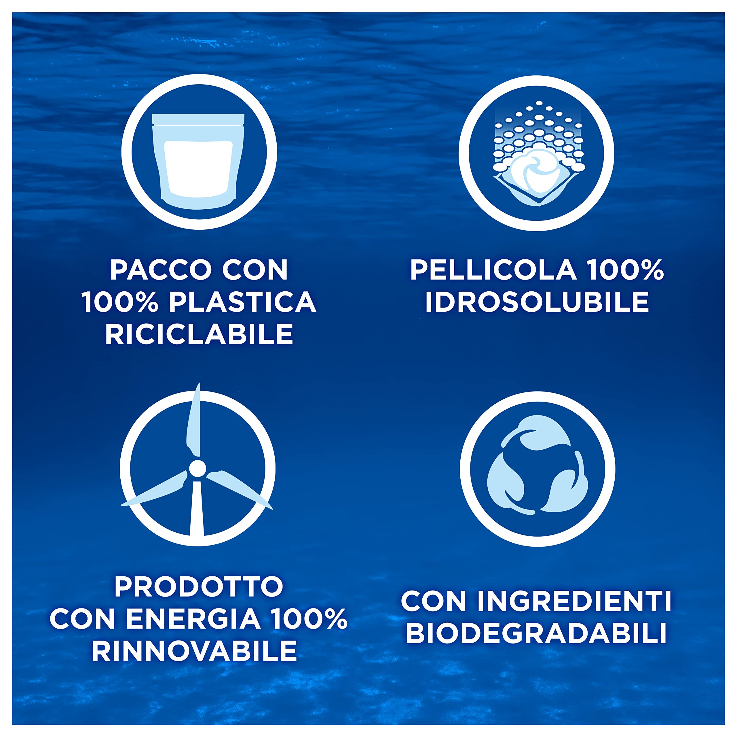 Dash Pods Detersivo Lavatrice In Capsule, 132 Lavaggi (44x3), Classico, Rimuove Le Macchie, Efficace Anche A Freddo E In Cicli Brevi
