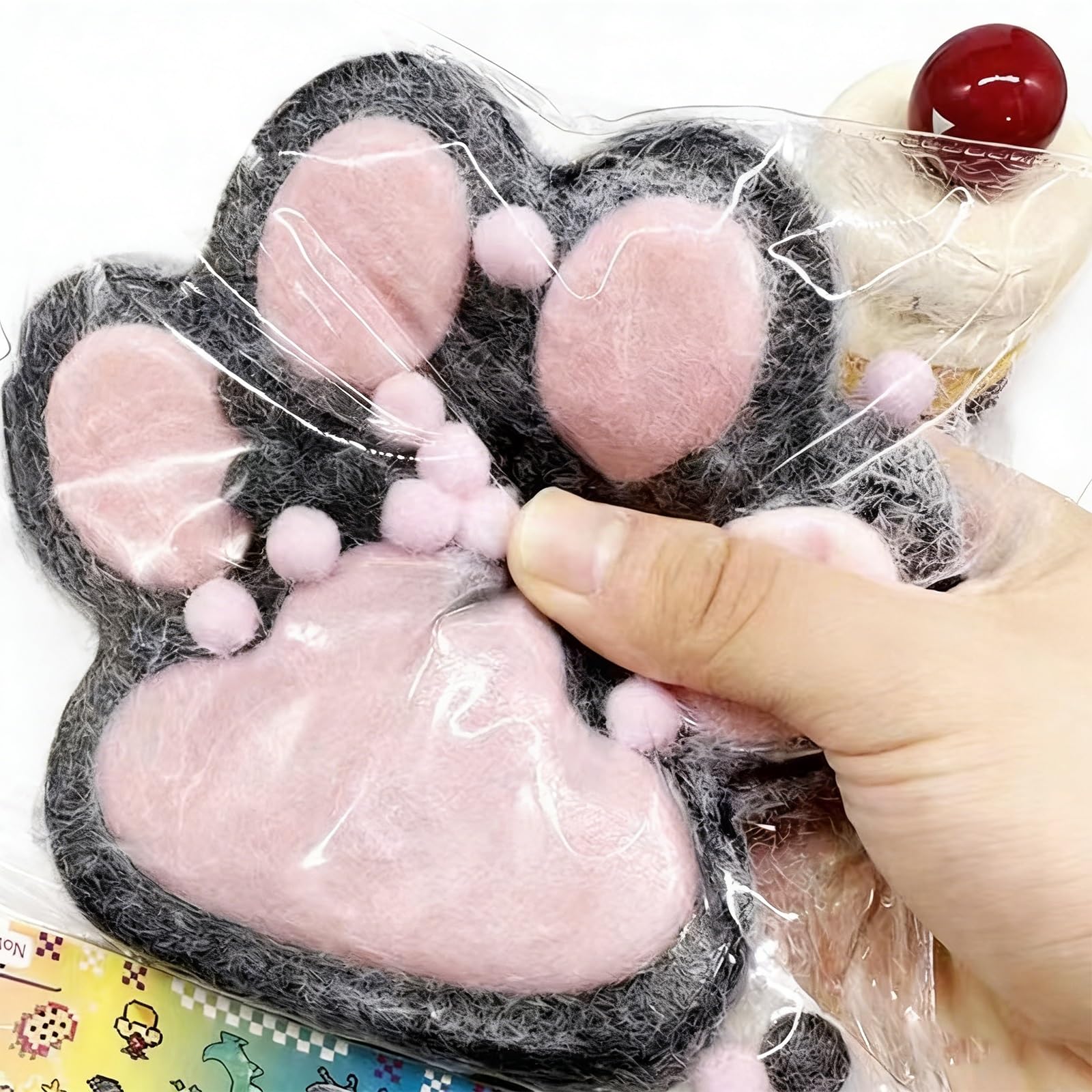 Amazon.co.jp: めろジョイ スクイーズ スクイーズ ふわもち猫の手