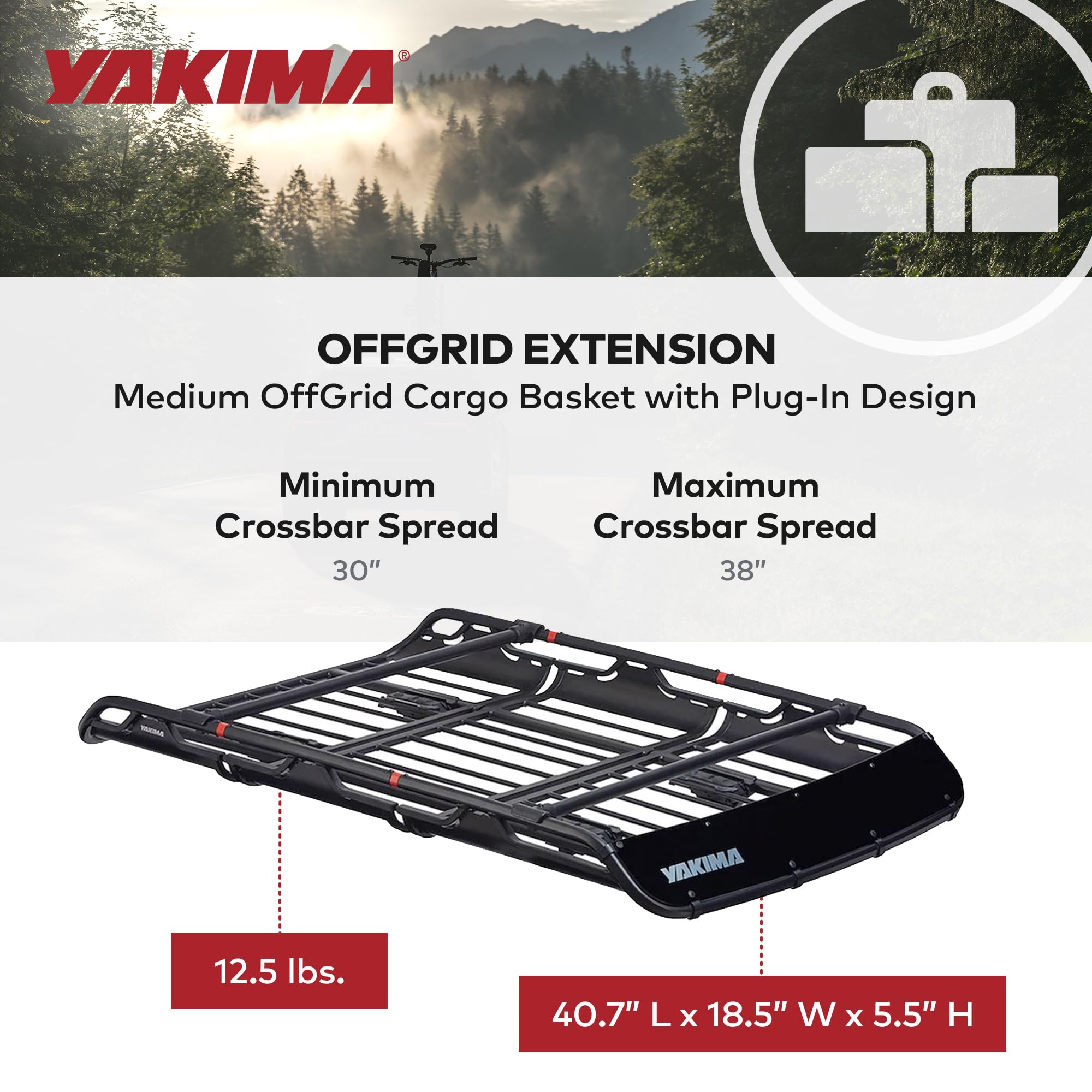 Amazon.co.jp: YAKIMA 正規品 オフグリッド Mサイズ エクステンション 