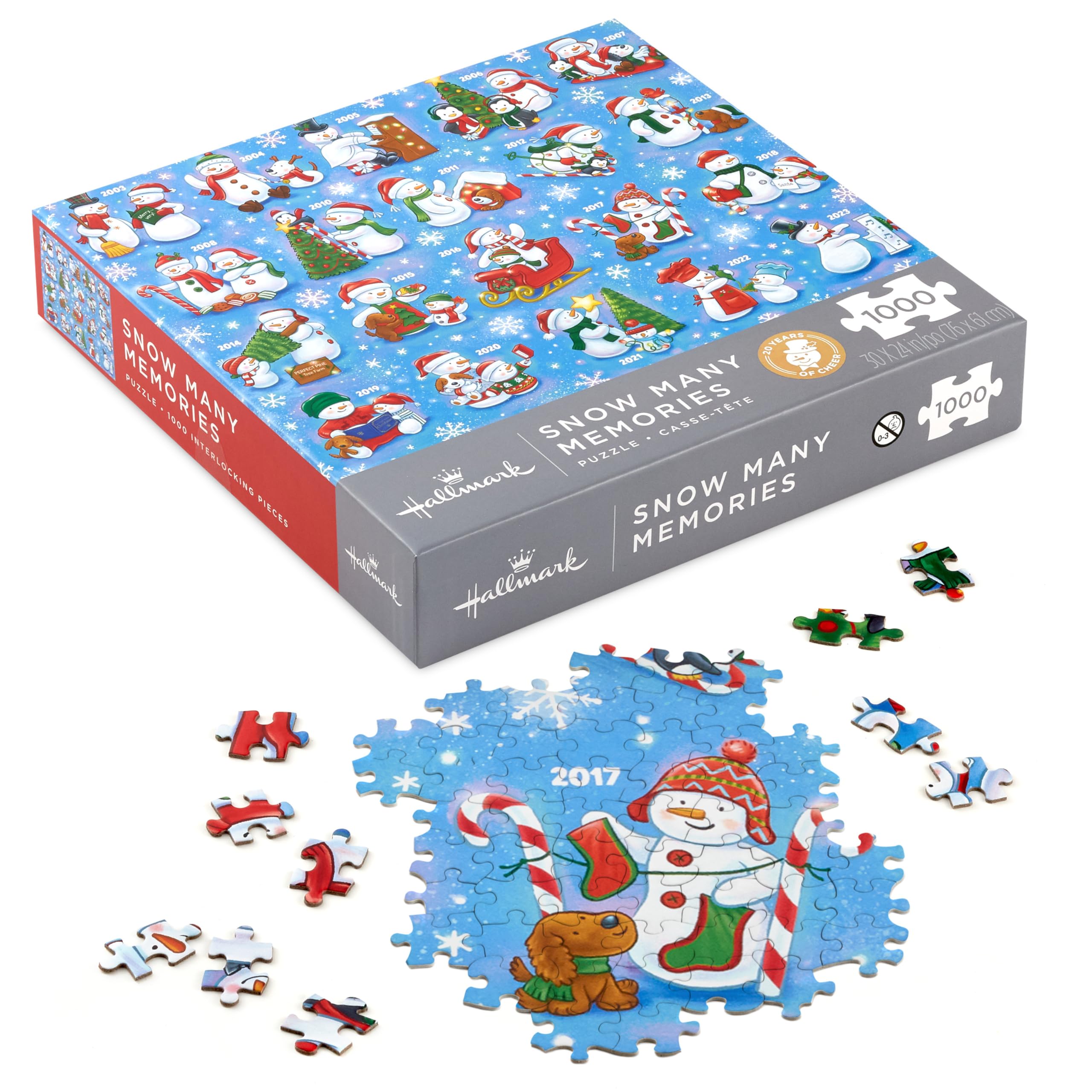 Herman Miller 「Merry Christmas」ブロックパズル 40206-merry-christmas-to-all-