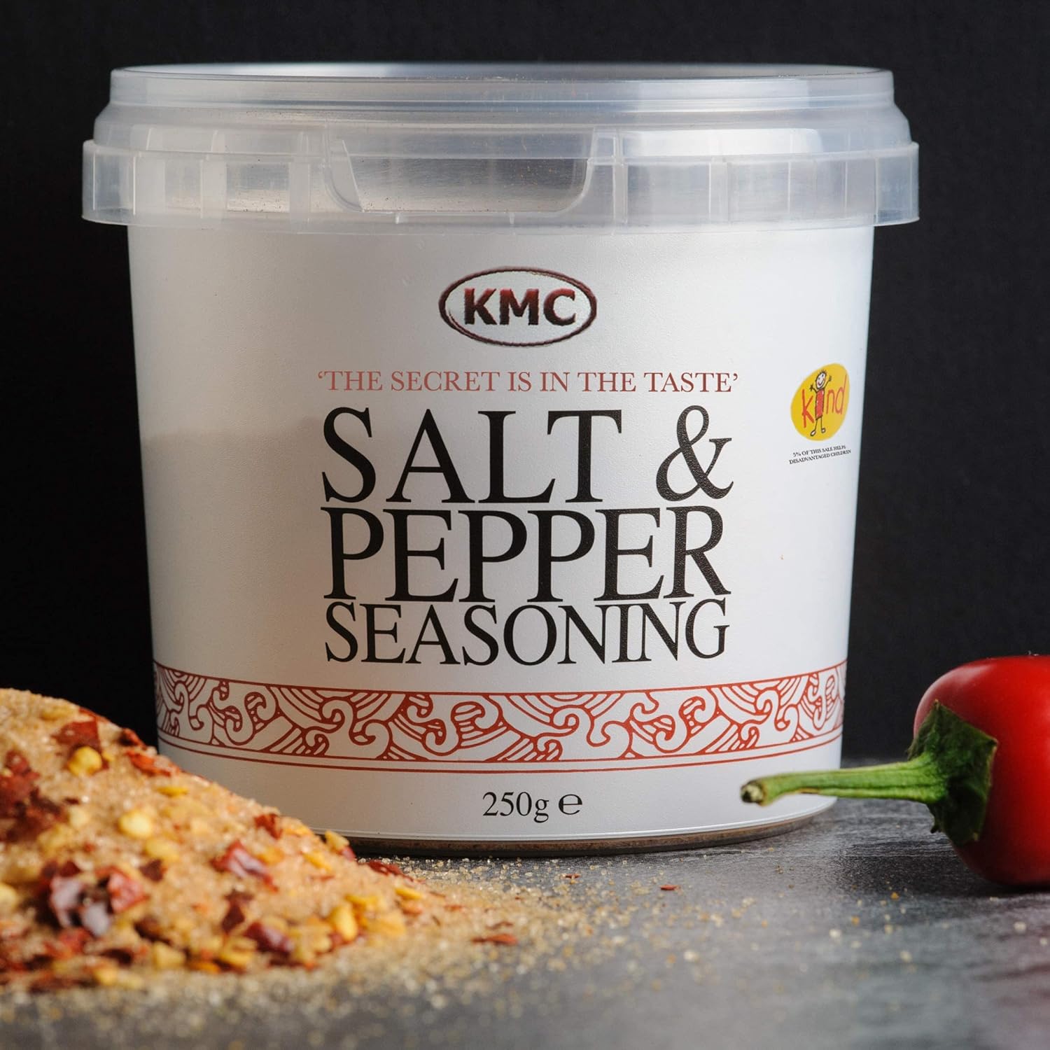 KMC Salt & Pepper Seasoning Mix 1 Pack of 250g Amazon.co.uk Grocery
