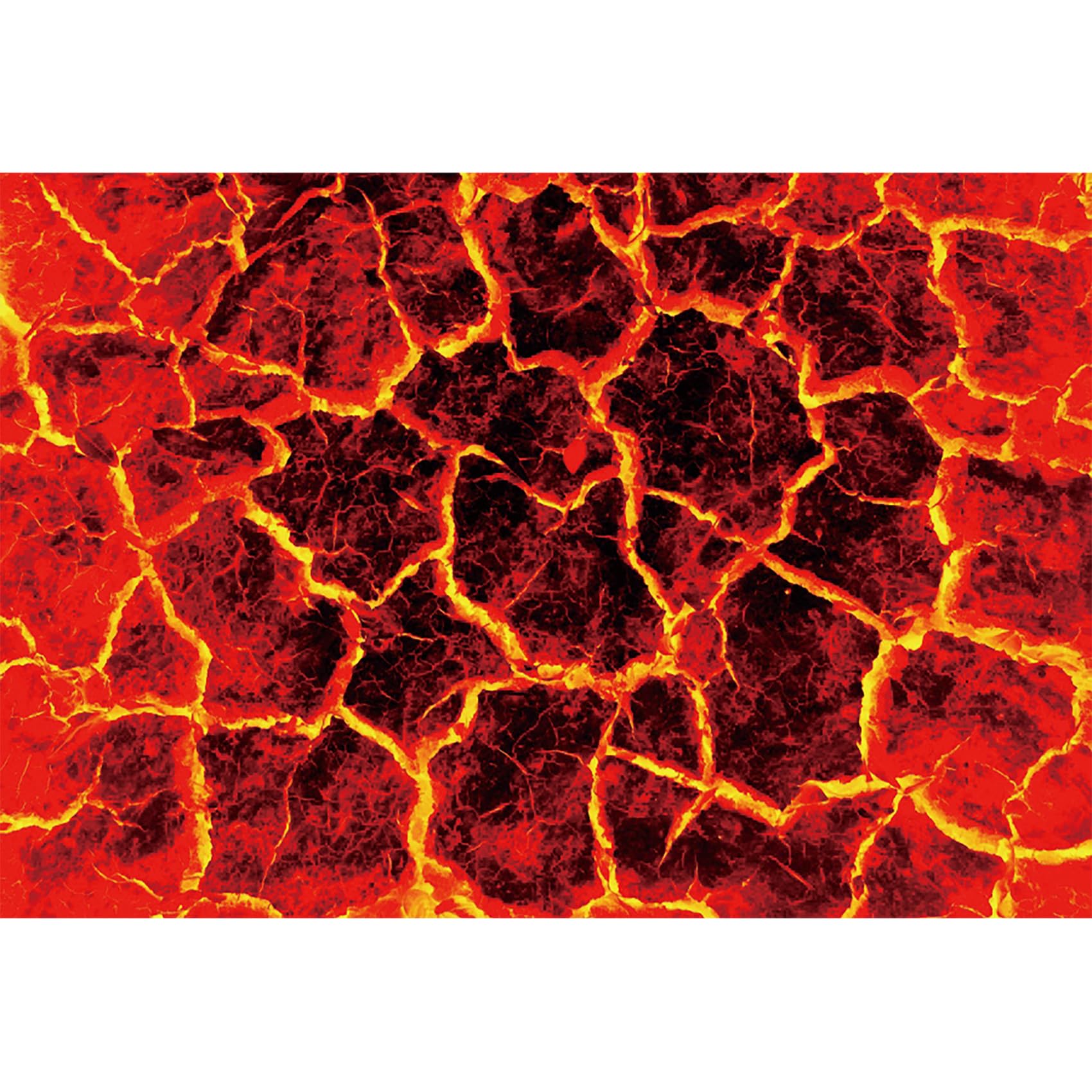 Baocicco 7x5ft Lava Backdrop Different Shape Red and Black Rock Lava Theme Party Background Halloween Backdrop Roaring Flame Backdrop School