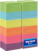 Vista 11 de Orighty Paño de limpieza de microfibra, paquete de 24 trapos de limpieza altamente absorbentes, suministros de limpieza para el hogar, paños