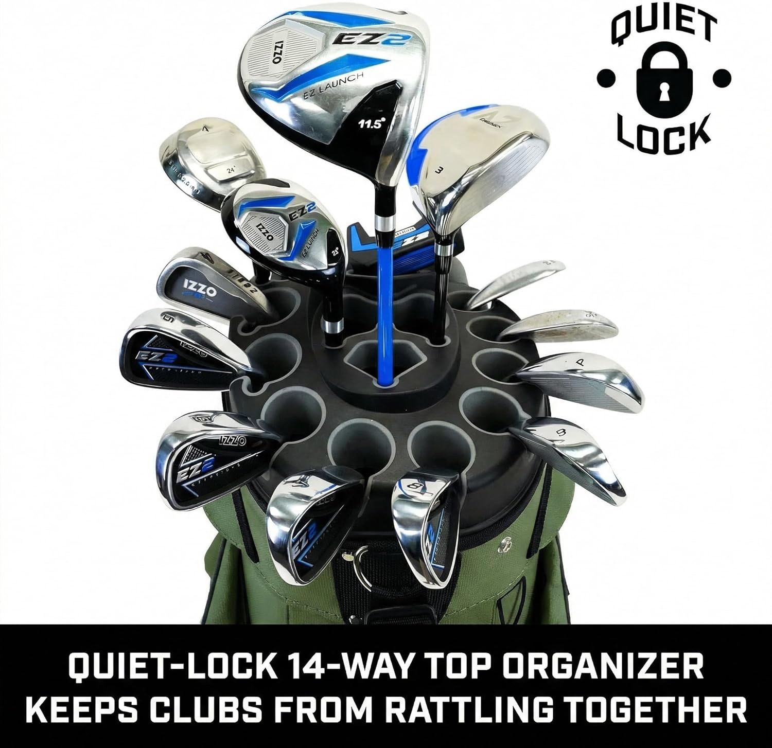 Izzo Vault Golf Cart Bag