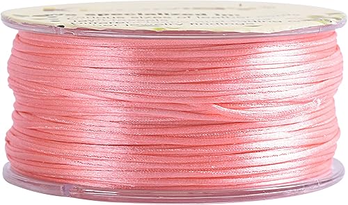 Vista 211 de KONMAY - Cuerda de nailon para hacer manualidades tipo bisutería, macramé o crochet, joyería, nudos chinos, Kumihimo, disponible en varios tamaños